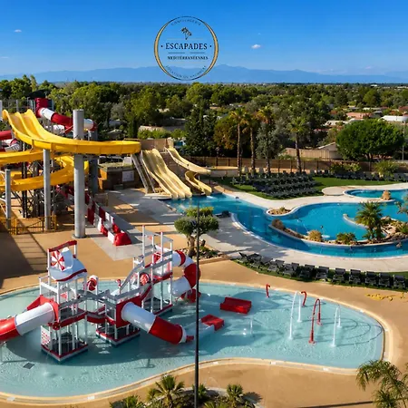 Le Lagon Mobil 6 Personnes A 100m De La Piscines 5 Etoiles Les Dunes Torreilles
